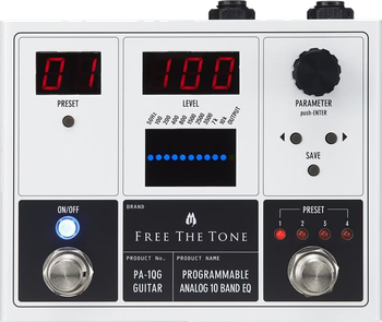 PA-1QG PROGRAMMABLE ANALOG 10 BAND EQ